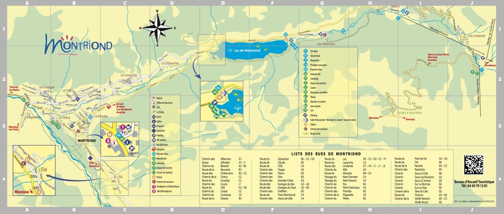Plan de MONTRIOND 2015
