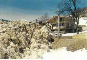avalanche au crêt 1970 - JPEG - 50.2 ko